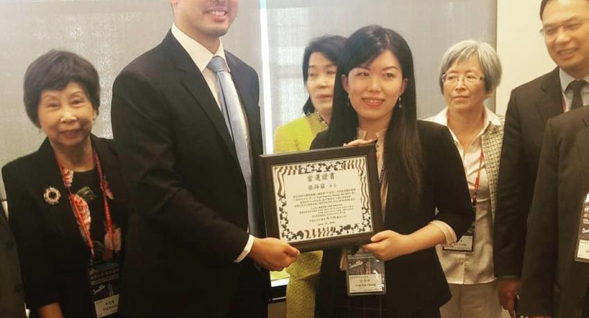 第16屆北美洲台灣商會聯合總會青商部會長。